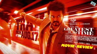 The GOAT  Movie Review  Greatest Of All Time  Vijay Sneha Mohan Venkat Prabhu  on the go otg [upl. by Nekal]