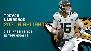 Trevor Lawrence Full Season Highlights  NFL 2021 [upl. by Dorreg597]