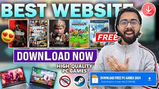 🔥Finally Best Website To Download Pc Games 2024  Free Games  Legal Website No PiracyNew Games [upl. by Huppert]