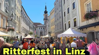 Ritterfest in Linz Austria 2024 [upl. by Obbard752]