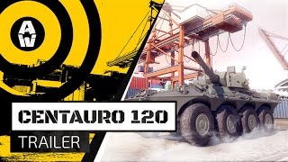 Armored Warfare  Centauro 120 Tank Destroyer Trailer [upl. by Virginie]