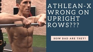 RE Athlean X  Upright Rows Are NOT The Most Dangerous Shoulder Exercise  This Is [upl. by Eleahcim]