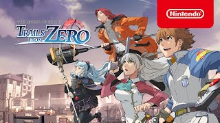 The Legend of Heroes Trails from Zero  Gameplay Trailer  Nintendo Switch [upl. by Kunz62]