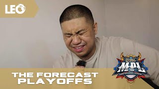 THE FORECAST  EP7  MPL PH S12  PLAYOFFS PREDICTIONS [upl. by Annanhoj461]