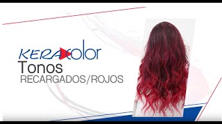 ✨ Descubre los tonos recargados y rojos de KeraColor  Decolorante Platinoxide Silk Fórmula 12 ✨ [upl. by Namus]