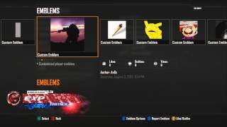 How to steal or copy emblems in Black Ops II [upl. by Dyrraj]