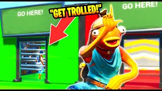 Trolling ProHenis in a Fun Deathrun Fortnite Creative Mode [upl. by Ecnav]