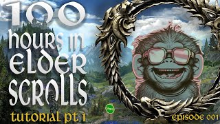 Elder Scrolls Road To 100 Hrs  The Journey Begins  Ep001 [upl. by Iene]