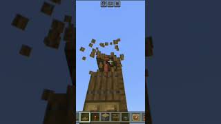 How to build Grandfather clock minecraft howtobuild howtodecorate grandfatherclock gaming game [upl. by Wesla]