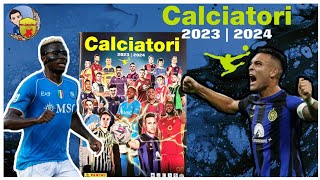 🇮🇹 CALCIATORI PANINI 20232024  SOLO TOP PLAYER NEI PACK PaniniItalia [upl. by Atterahs]