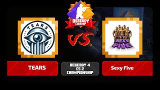 BeReddy 4  CS 2 Championship  TEARS vs Sexy Five  Div 2  Group A  Bo3 [upl. by Sonstrom]