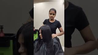 Forward graduation hair cutting✂haircuttingcuttinghaircutthairstylehaircutting [upl. by Suired]