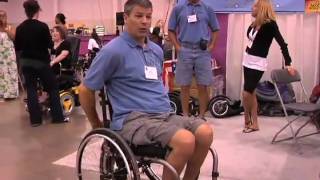 Abilities Expo FreeWheel  Wheelchair Attachment [upl. by Senn]