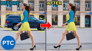 How To Remove ANYTHING From a Photo In Photoshop [upl. by Yelahc]