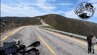 E27 TwoUp BMW Motorcycle Travel to Dinner Plain via Dargo November 2024 [upl. by Rosalie]