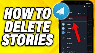 How To Delete Telegram Stories 2024 [upl. by Fleda]