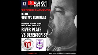 EN VIVO  RIVER PLATE VS DEFENSOR SPORTING  TORNEO CLASURA 2024 [upl. by Tertia]