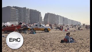 Quick City Overview Blankenberge Belgium HD [upl. by Ahsihat980]