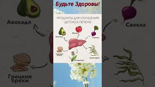 Продукты для печени советы полезныесоветы полезно здоровье проздоровье печень [upl. by Ayekin697]