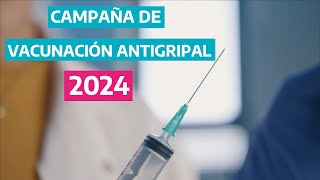 Vacunación antigripal 2024 [upl. by Nahamas]