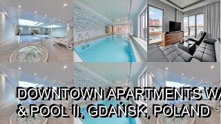 Downtown Apartments Waterlane SPA amp Pool II Gdańsk Poland [upl. by Vidda716]