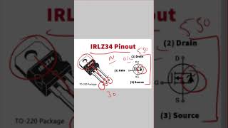 IRLZ34 mosfet working [upl. by Annadal]