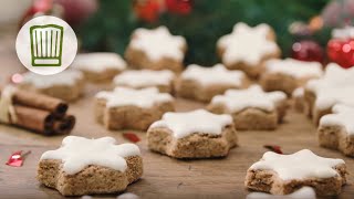 Zimtsterne  Traditionelles Gebäck zur Weihnachtszeit by chefkochde [upl. by Aiset]