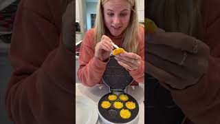 Getting creative with waffle iron [upl. by Nanahs]