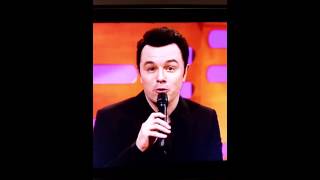 Seth Macfarlane singing True Colours [upl. by Walworth]