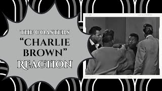 Reaction  The Coasters Perform quotCharlie Brownquot on American Bandstand 1959 [upl. by Janela]