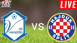 Varazdin vs Hajduk Split Live Score l HNL 2024 l Full Match Streaming [upl. by Cotsen]