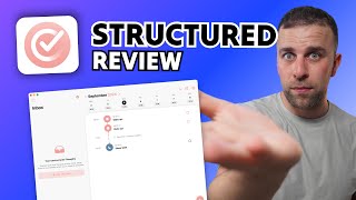 Structured App Review Best Day Planner 2024 [upl. by Konstantin]