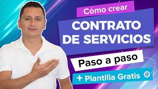 🥇 Cómo Hacer un Contrato de Servicios Profesionales [upl. by Inor967]