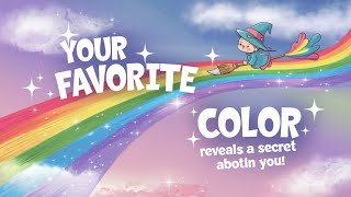 quotDiscover What Your Favorite Color Secretly Says About You The Truth Will Surprise Youquot [upl. by Godrich453]