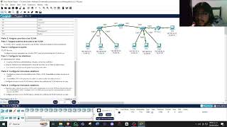 361 Packet Tracer  Implementar vlan y trunking  Curso Fundamentos de Conmutación [upl. by Eniretak]