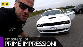 Dodge Challenger Hellcat 2019  V8 SRT da 717 CVsuperignoranti 😍😍😍 ENGLISH SUB [upl. by Sacram]