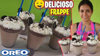 COMO HACER UN FRAPPE DE OREOReceta Facil [upl. by Keli]