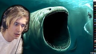 xQc Reacts to 5 Most Mysterious Underwater Sounds Ever Recorded  with Chat [upl. by Boarer]