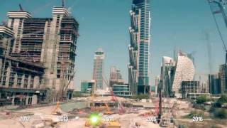 Dubai Construction Timeline TimeLapse 2017 [upl. by Rovner17]