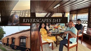 Allepy houseboat Xandari Riverscapes KERALA India [upl. by Gayel]