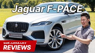 2021 Jaguar FPACE 20 RDynamic S  sgCarMart Reviews [upl. by Lednor717]