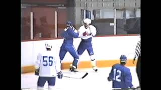 John Kordic vs Serge Roberge NHL Que Nords TC 9192 [upl. by Akinuahs]