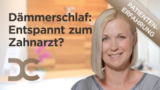 Dämmerschlaf Erfahrungen Sichere Tiefschlaf  Sedierung beim Zahnarzt  Vorteile für Angstpatienten [upl. by Athalia]