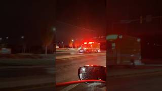 RARE Lisle Woodridge Reserve medic 53 and engine 52 responding [upl. by Ynalem]