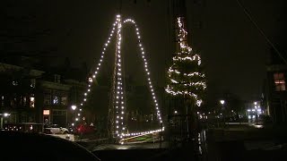 Film Trochrinnen Harlingen Lichtjestocht 17 Dec 2016 [upl. by Assina]