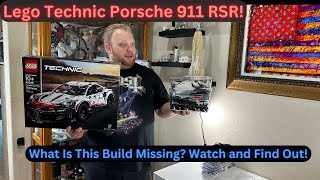 Lego Technic Porsche 911 RSR What Is This Build Missing Watch and Find Out [upl. by Sobmalarah]