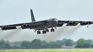 B52 Stratofortress Bombers In Action [upl. by Shue121]