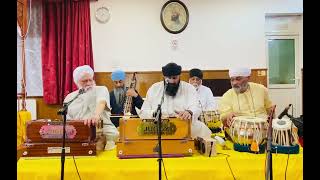 Kirtan Hazari  Ustad Sukhvinder Singh Pinky Ji Bhai Jagjit Singh Juggy UK amp Jatha 190524 [upl. by Ahsenrad]