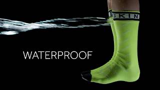 SEALSKINZ  WATERPROOF CYCLING SOCKS [upl. by Prinz]