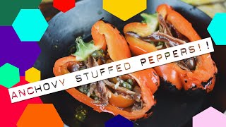 HEALTHYISH MEDITERRANEAN MEAL  Italian Stuffed Bell Peppers Two Ways [upl. by Yrag793]